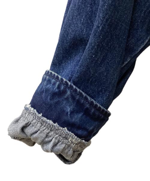 moussy（マウジー）moussy (マウジー) デニムシャツ インディゴ×ブラウン サイズ:FREEの古着・服飾アイテム