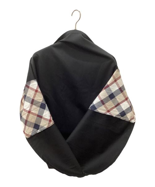 BLUE LABEL CRESTBRIDGE（ブルーレーベルクレストブリッジ）BLUE LABEL CRESTBRIDGE (ブルーレーベルクレストブリッジ) ノースリーブワンピース ブラック サイズ:38の古着・服飾アイテム