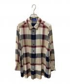 BLUE LABEL CRESTBRIDGEブルーレーベルクレストブリッジ）の古着「長袖シャツ」｜ベージュ