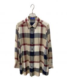 BLUE LABEL CRESTBRIDGE（ブルーレーベルクレストブリッジ）の古着「長袖シャツ」｜ベージュ