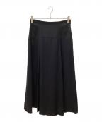 BLUE LABEL CRESTBRIDGEブルーレーベルクレストブリッジ）の古着「ロングスカート」｜ブラック