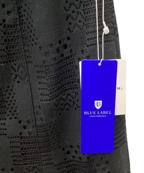 BLUE LABEL CRESTBRIDGE（ブルーレーベルクレストブリッジ）BLUE LABEL CRESTBRIDGE (ブルーレーベルクレストブリッジ) ラッセルクレストブリッジジャカードマーメイドスカート ブラック サイズ:S 未使用品の古着・服飾アイテム