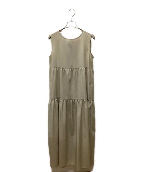 BLUE LABEL CRESTBRIDGE（ブルーレーベルクレストブリッジ）BLUE LABEL CRESTBRIDGE (ブルーレーベルクレストブリッジ) ノースリーブワンピース ベージュ サイズ:Sの古着・服飾アイテム