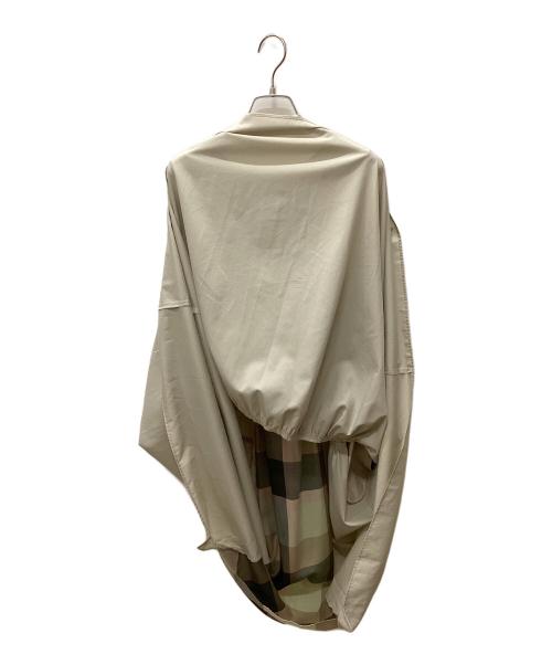 BLUE LABEL CRESTBRIDGE（ブルーレーベルクレストブリッジ）BLUE LABEL CRESTBRIDGE (ブルーレーベルクレストブリッジ) ノースリーブワンピース ベージュ サイズ:Sの古着・服飾アイテム