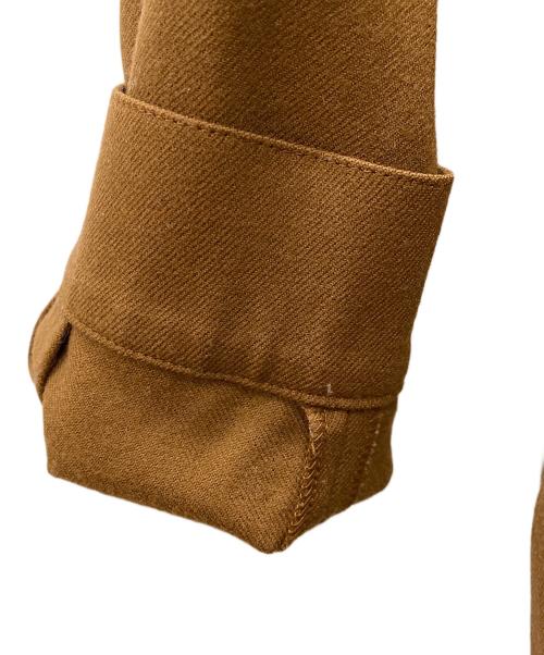 BLUE LABEL CRESTBRIDGE（ブルーレーベルクレストブリッジ）BLUE LABEL CRESTBRIDGE (ブルーレーベルクレストブリッジ) 長袖ワンピース ブラウン サイズ:36の古着・服飾アイテム