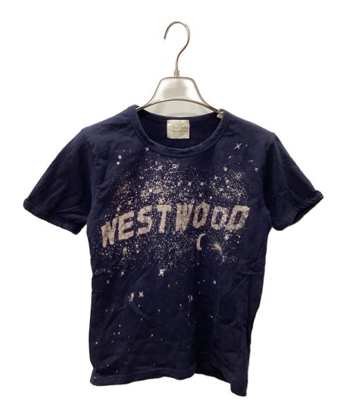Vivienne Westwood（ヴィヴィアンウエストウッド）Vivienne Westwood (ヴィヴィアンウエストウッド) 半袖カットソー ネイビー サイズ:表記無しの古着・服飾アイテム