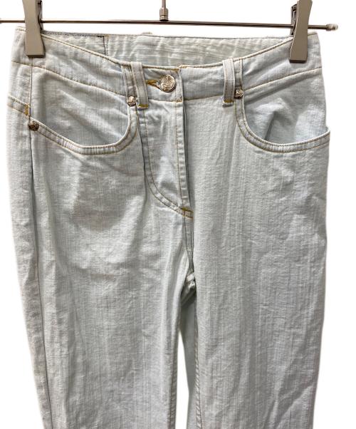 Vivienne Westwood（ヴィヴィアンウエストウッド）Vivienne Westwood (ヴィヴィアンウエストウッド) Anglomania (アングロマニア) デニムパンツ ライトグレー サイズ:26の古着・服飾アイテム