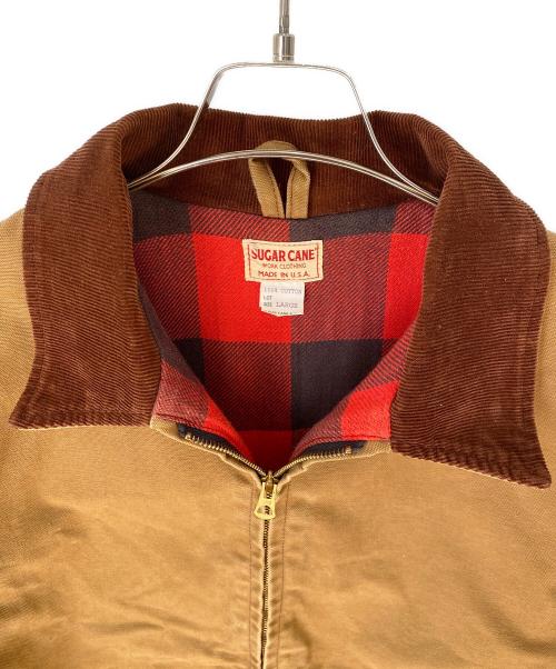 SUGAR CANE（シュガーケーン）SUGAR CANE (シュガーケーン) ワークジャケット キャメル サイズ:Lの古着・服飾アイテム