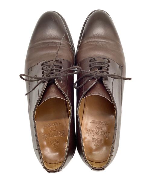 berwick（バーウィック）berwick (バーウィック) レースアップシューズ ブラウン サイズ:7 1/2の古着・服飾アイテム