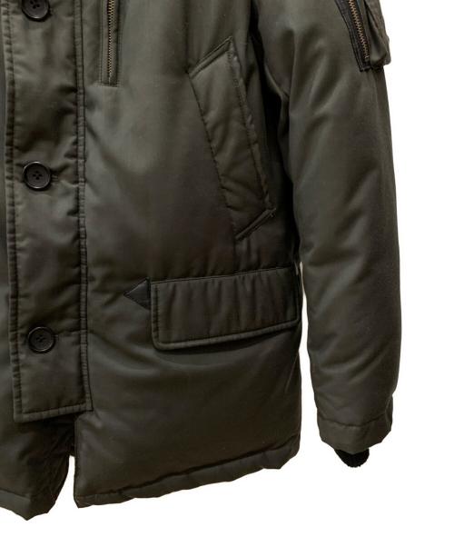 KATHARINE HAMNETT（キャサリンハムネット）KATHARINE HAMNETT (キャサリンハムネット) ダウンジャケット オリーブ サイズ:Lの古着・服飾アイテム