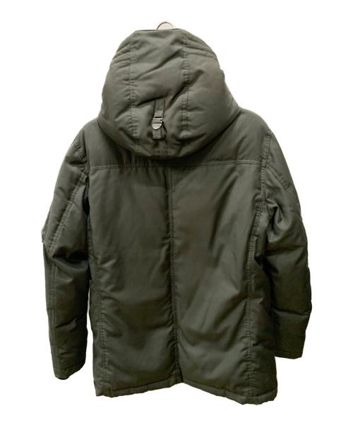 KATHARINE HAMNETT（キャサリンハムネット）KATHARINE HAMNETT (キャサリンハムネット) ダウンジャケット オリーブ サイズ:Lの古着・服飾アイテム