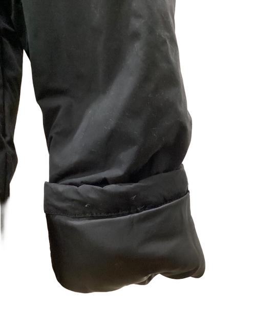 BURBERRY BLACK LABEL（バーバリーブラックレーベル）BURBERRY BLACK LABEL (バーバリーブラックレーベル) ファー付ダウンジャケット ブラック サイズ:Lの古着・服飾アイテム