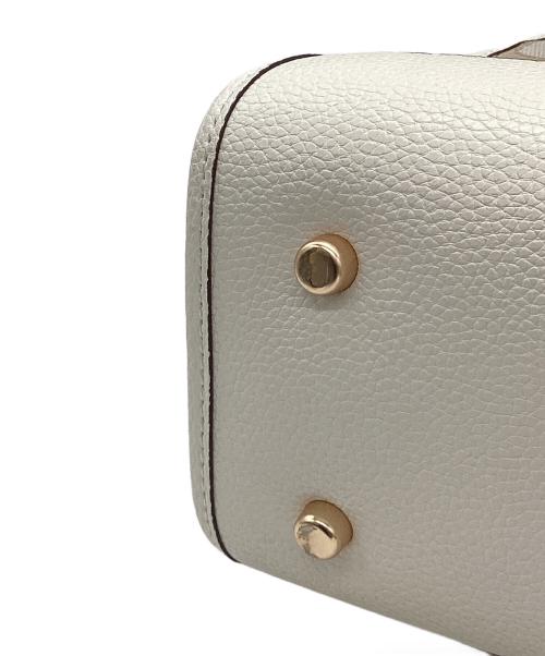 COACH（コーチ）COACH (コーチ) 2WAYショルダーバッグ ベージュ×ホワイトの古着・服飾アイテム