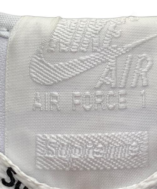 NIKE（ナイキ）NIKE (ナイキ) SUPREME (シュプリーム) AIR FORCE1 LOW ホワイト サイズ:25cmの古着・服飾アイテム
