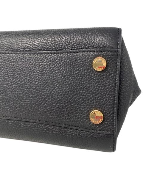 MICHAEL KORS（マイケルコース）MICHAEL KORS (マイケルコース) ハンドバッグ ブラックの古着・服飾アイテム