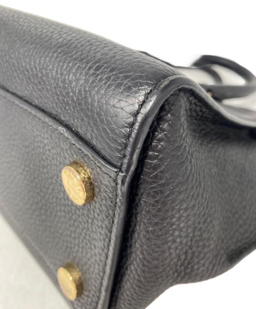MICHAEL KORS（マイケルコース）MICHAEL KORS (マイケルコース) ハンドバッグ ブラックの古着・服飾アイテム