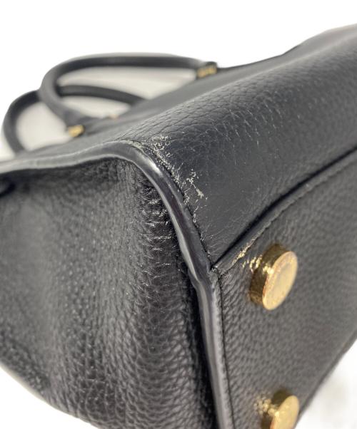 MICHAEL KORS（マイケルコース）MICHAEL KORS (マイケルコース) ハンドバッグ ブラックの古着・服飾アイテム