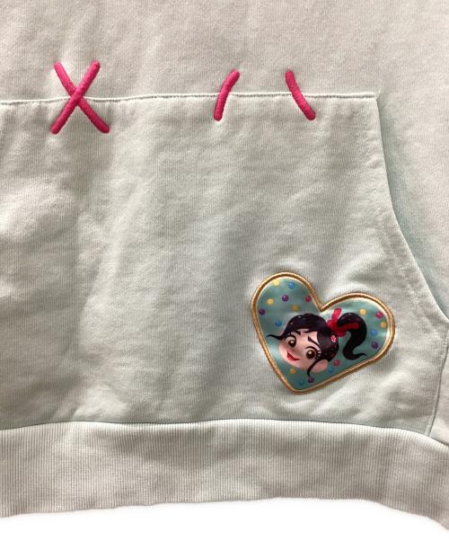 Disney RESORT（ディズニーリゾート）Disney RESORT (ディズニーリゾート) ヴァネロペスウィーツポップワールド エメラルドグリーン サイズ:M~Lの古着・服飾アイテム