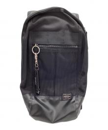 PORTER（ポーター）の古着「SLING SHOULDER BAG」｜ブラック