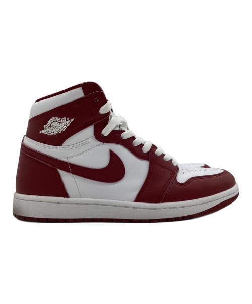 NIKE（ナイキ）NIKE (ナイキ) AIR JORDAN 1 RETRO HIGH OG WHITE/TEAM RED サイズ:26.5cmの古着・服飾アイテム