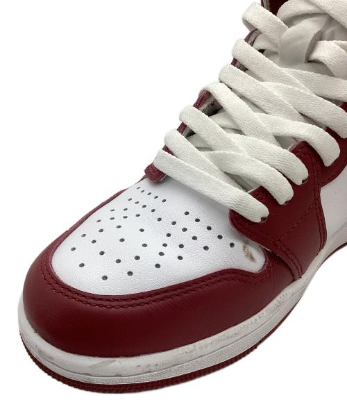NIKE（ナイキ）NIKE (ナイキ) AIR JORDAN 1 RETRO HIGH OG WHITE/TEAM RED サイズ:26.5cmの古着・服飾アイテム
