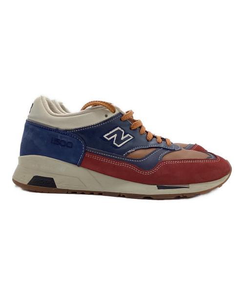 NEW BALANCE（ニューバランス）NEW BALANCE (ニューバランス) スニーカー ブラウン×ネイビー×レッド サイズ:7 1/2の古着・服飾アイテム