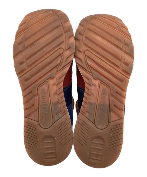 NEW BALANCE（ニューバランス）NEW BALANCE (ニューバランス) スニーカー ブラウン×ネイビー×レッド サイズ:7 1/2の古着・服飾アイテム