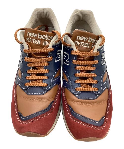 NEW BALANCE（ニューバランス）NEW BALANCE (ニューバランス) スニーカー ブラウン×ネイビー×レッド サイズ:7 1/2の古着・服飾アイテム