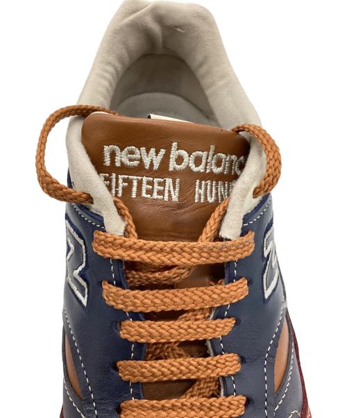 NEW BALANCE（ニューバランス）NEW BALANCE (ニューバランス) スニーカー ブラウン×ネイビー×レッド サイズ:7 1/2の古着・服飾アイテム