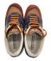 中古・古着 NEW BALANCE (ニューバランス) スニーカー ブラウン×ネイビー×レッド サイズ:7 1/2：10000円