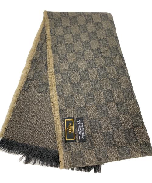 FENDI（フェンディ）FENDI (フェンディ) ストール グレーの古着・服飾アイテム