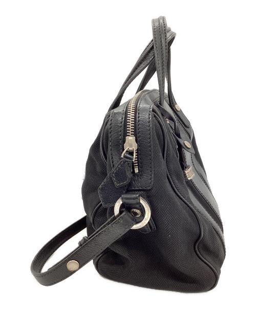 BVLGARI（ブルガリ）BVLGARI (ブルガリ) 2WAYショルダーバッグ ブラックの古着・服飾アイテム