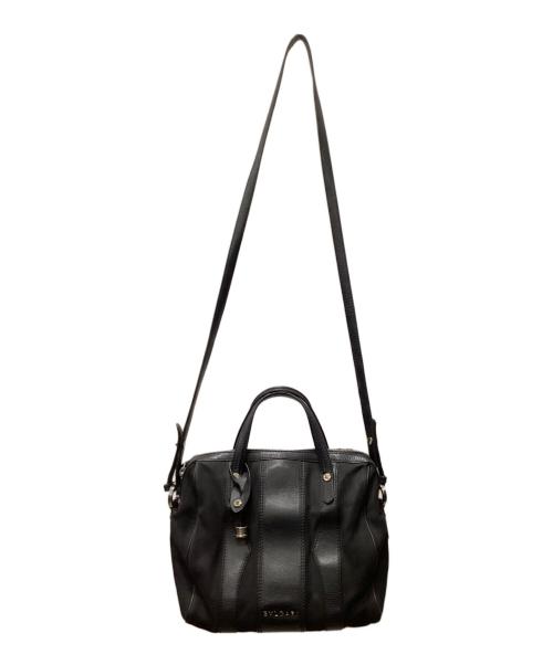 BVLGARI（ブルガリ）BVLGARI (ブルガリ) ビーゼロワン 2WAYショルダーバッグ ブラックの古着・服飾アイテム