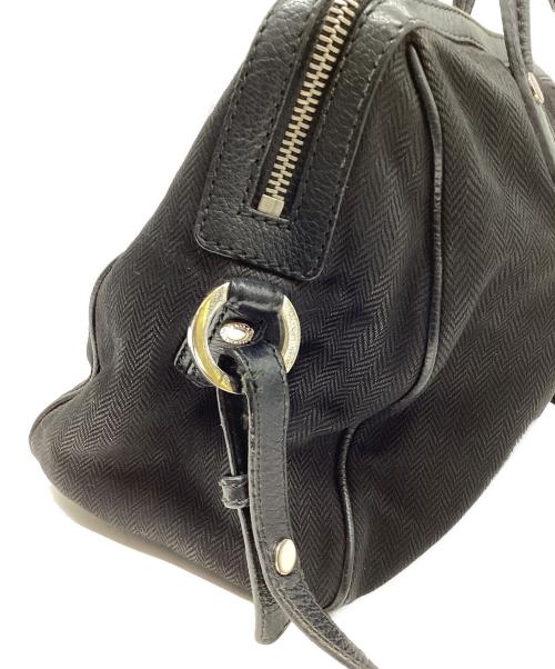 BVLGARI（ブルガリ）BVLGARI (ブルガリ) 2WAYショルダーバッグ ブラックの古着・服飾アイテム