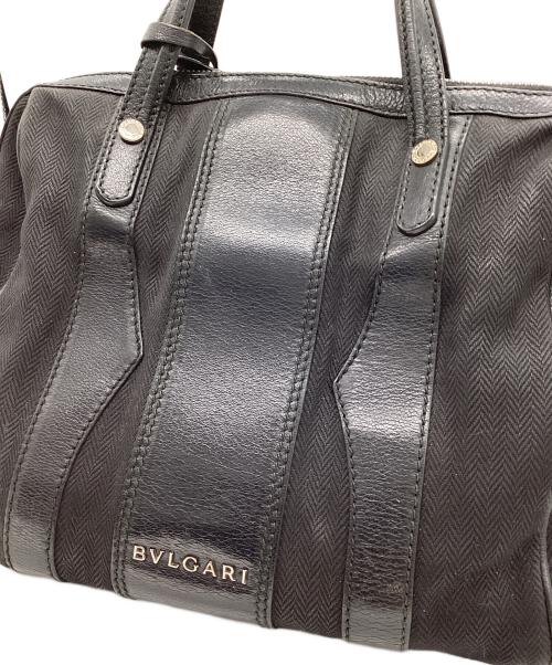 BVLGARI（ブルガリ）BVLGARI (ブルガリ) 2WAYショルダーバッグ ブラックの古着・服飾アイテム