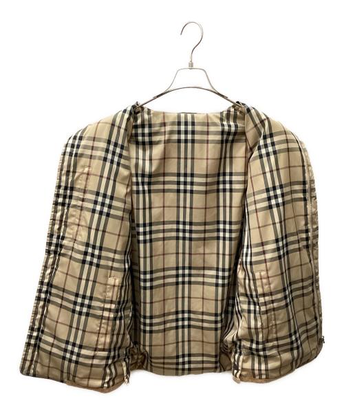 BURBERRY（バーバリー）BURBERRY (バーバリー) リバーシブルキルティングジャケット ベージュ サイズ:Sの古着・服飾アイテム