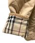 中古・古着 BURBERRY (バーバリー) リバーシブルキルティングジャケット ベージュ サイズ:S：13000円