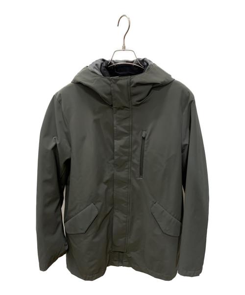 green label relaxing（グリーンレーベルリラクシング）green label relaxing (グリーンレーベルリラクシング) KC 3WAY HOODED コート グレー サイズ:Lの古着・服飾アイテム