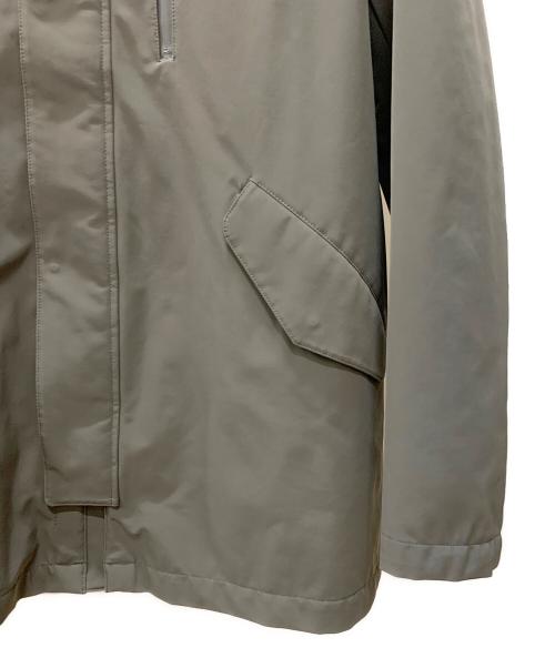 green label relaxing（グリーンレーベルリラクシング）green label relaxing (グリーンレーベルリラクシング) KC 3WAY HOODED コート グレー サイズ:Lの古着・服飾アイテム