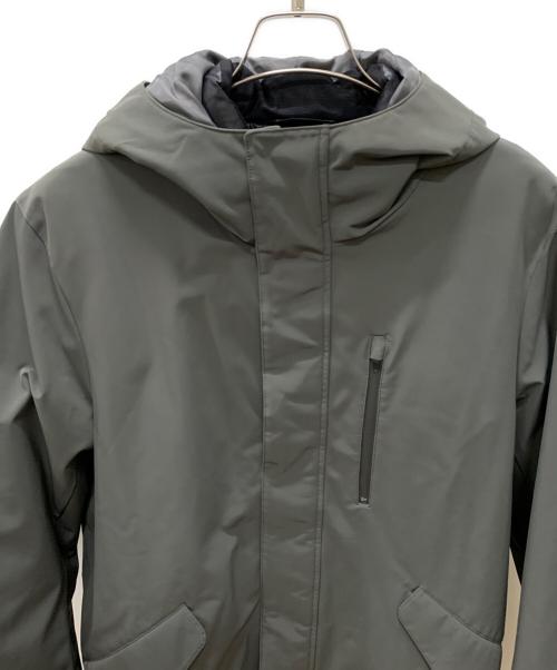 green label relaxing（グリーンレーベルリラクシング）green label relaxing (グリーンレーベルリラクシング) KC 3WAY HOODED コート グレー サイズ:Lの古着・服飾アイテム