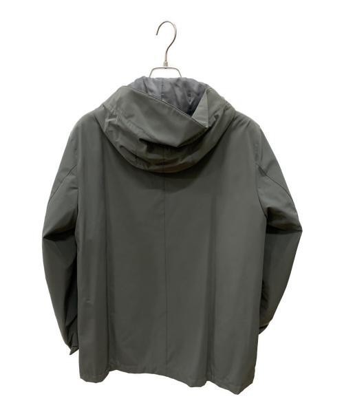 green label relaxing（グリーンレーベルリラクシング）green label relaxing (グリーンレーベルリラクシング) KC 3WAY HOODED コート グレー サイズ:Lの古着・服飾アイテム