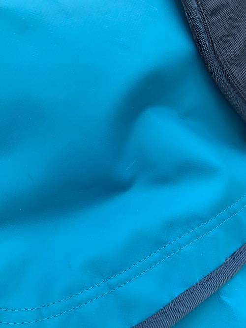 THE NORTH FACE（ザ ノース フェイス）THE NORTH FACE (ザ ノース フェイス) ボストンバッグ ブルー×オレンジの古着・服飾アイテム