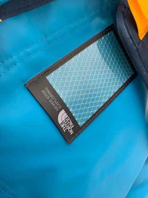 THE NORTH FACE（ザ ノース フェイス）THE NORTH FACE (ザ ノース フェイス) ボストンバッグ ブルー×オレンジの古着・服飾アイテム