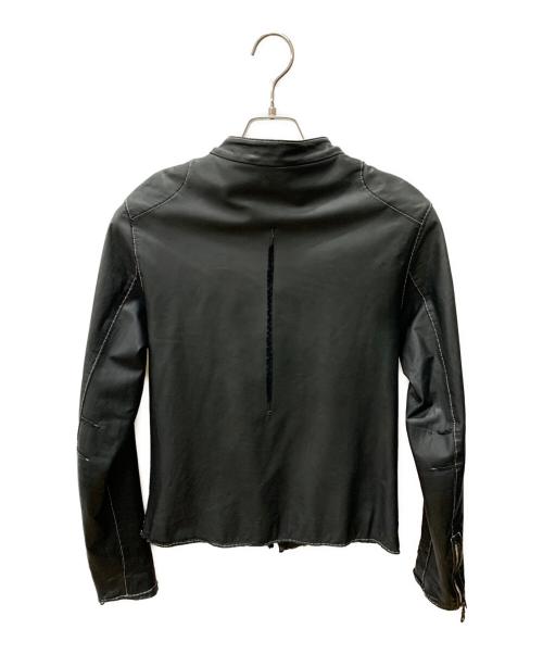 Sissi（シシ）Sissi (シシ) レザージャケット ブラック サイズ:Sの古着・服飾アイテム