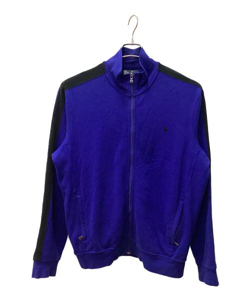 POLO RALPH LAUREN（ポロ・ラルフローレン）POLO RALPH LAUREN (ポロ・ラルフローレン) フルジップスウェット ブルー サイズ:Lの古着・服飾アイテム