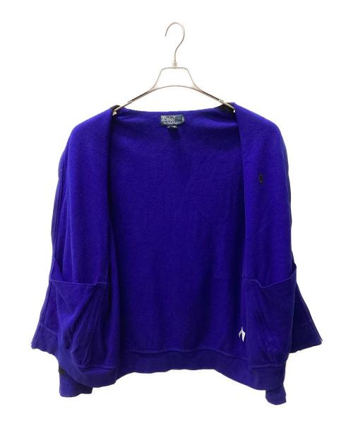 POLO RALPH LAUREN（ポロ・ラルフローレン）POLO RALPH LAUREN (ポロ・ラルフローレン) フルジップスウェット ブルー サイズ:Lの古着・服飾アイテム