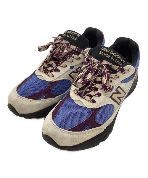 NEW BALANCE（ニューバランス）NEW BALANCE (ニューバランス) Aime Leon Dore ベージュ×ブルー×パープル サイズ:26.5cmの古着・服飾アイテム