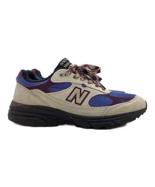 NEW BALANCE（ニューバランス）NEW BALANCE (ニューバランス) Aime Leon Dore ベージュ×ブルー×パープル サイズ:26.5cmの古着・服飾アイテム