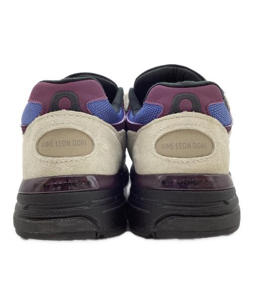 NEW BALANCE（ニューバランス）NEW BALANCE (ニューバランス) Aime Leon Dore ベージュ×ブルー×パープル サイズ:26.5cmの古着・服飾アイテム