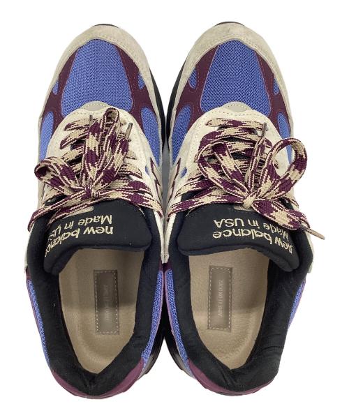 NEW BALANCE（ニューバランス）NEW BALANCE (ニューバランス) Aime Leon Dore ベージュ×ブルー×パープル サイズ:26.5cmの古着・服飾アイテム